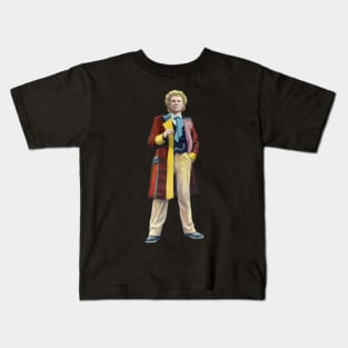 The 6th Dr Who: Colin Baker Kids T-Shirt